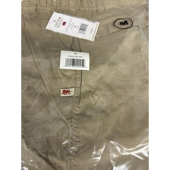Dakota Grizzly Ladies Roll-Up Adventure Shorts M Khaki Lightweight Casual NEW - Picture 3 of 4